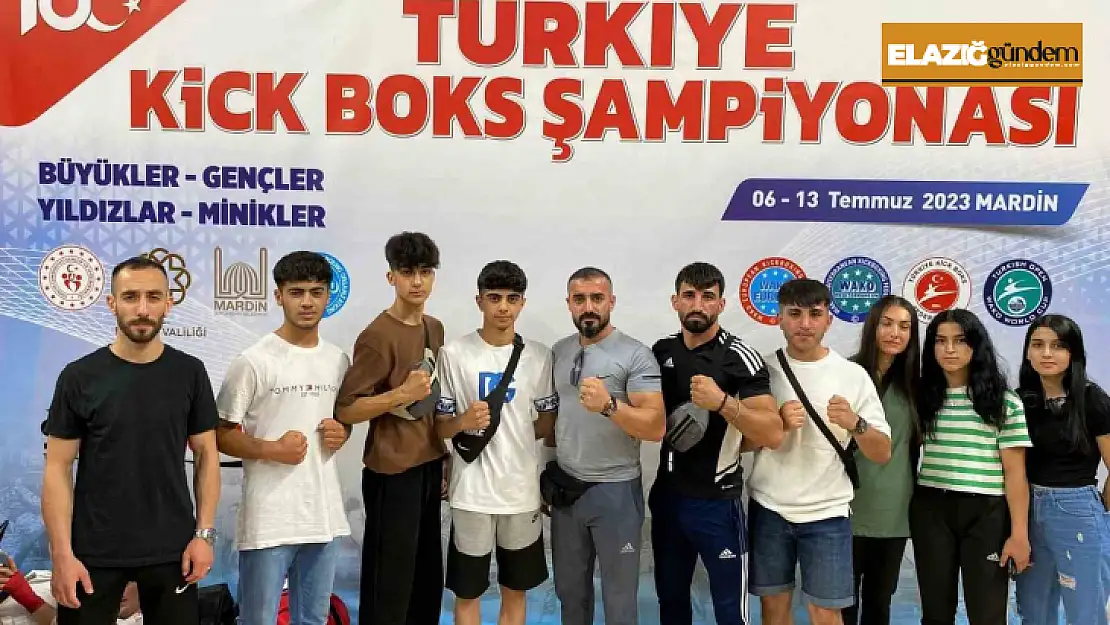 Kick Boks'ta Elazığ rüzgarı