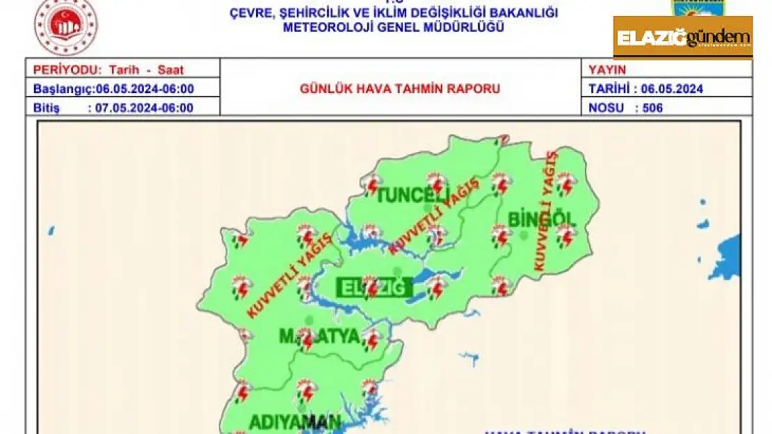 Meteoroloji, sel ve su baskınlarına karşı uyardı