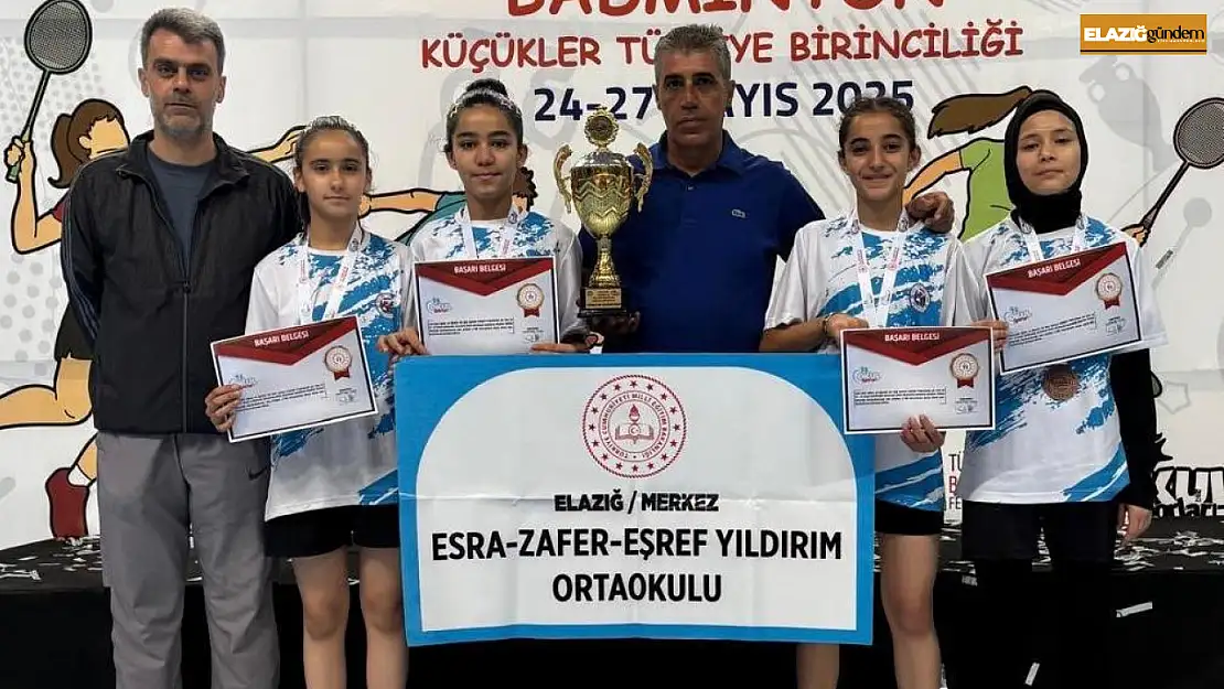Okul sporlarının parlayan yıldızı Elazığ