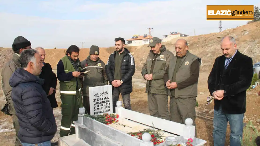 Orman Bölge Müdürlüğü, kimsesizler mezarlığına gömülen kızın mezarına ağaç dikti