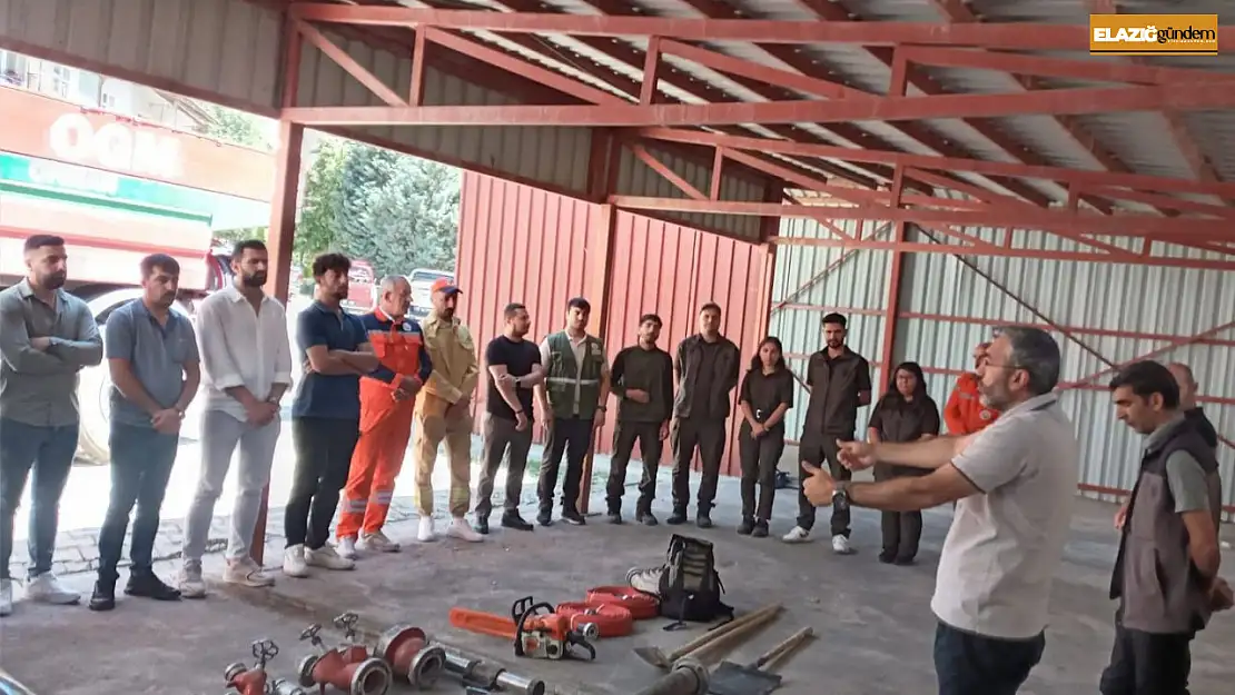 Orman muhafaza ekiplerine eğitim verildi