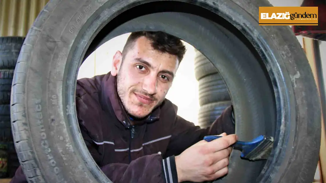 Oto lastikçilerde değişim yoğunluğu yaşanıyor