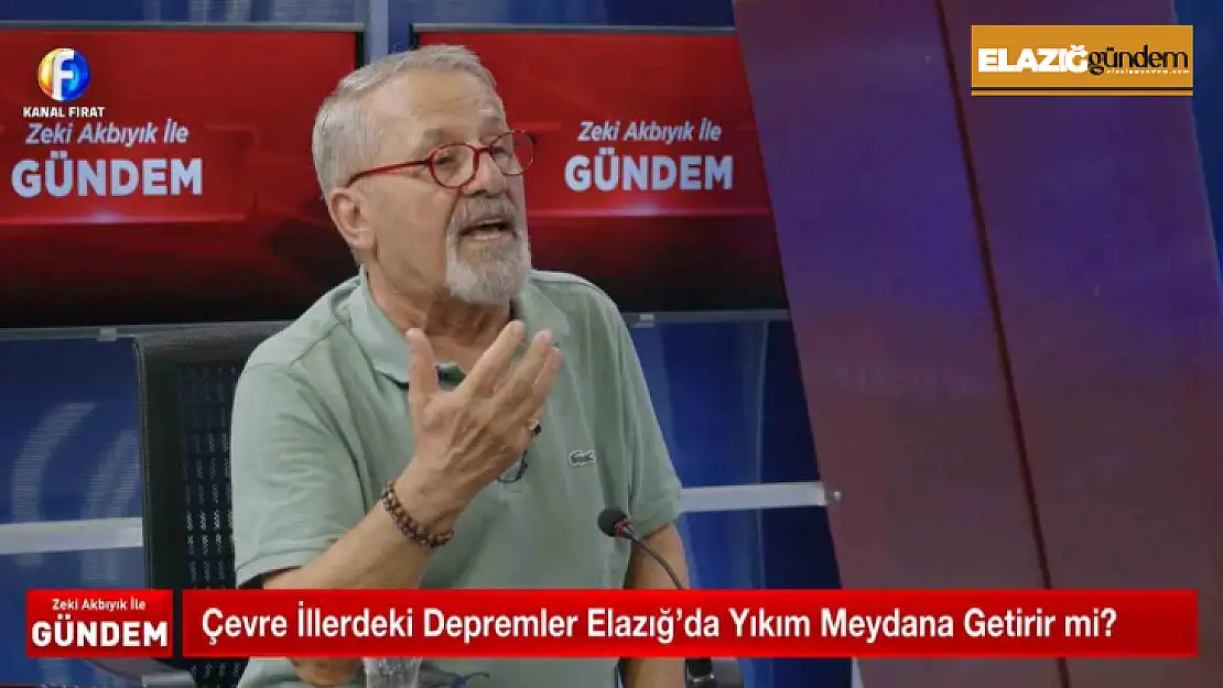 Prof. Dr. Naci Görür, 'eli kulağında' diyerek uyardı