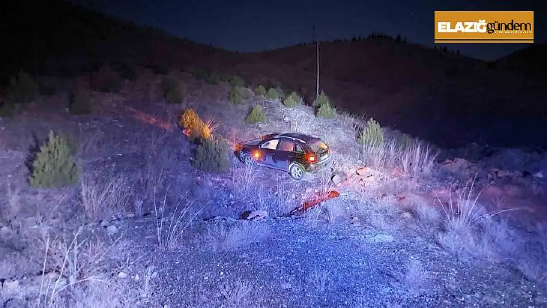 Sürücü direksiyon hakimiyetini kaybetti, cip tarlaya uçtu: 1 yaralı