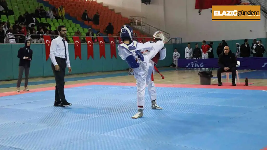 Taekwondo il şampiyonası Elazığ'da başladı