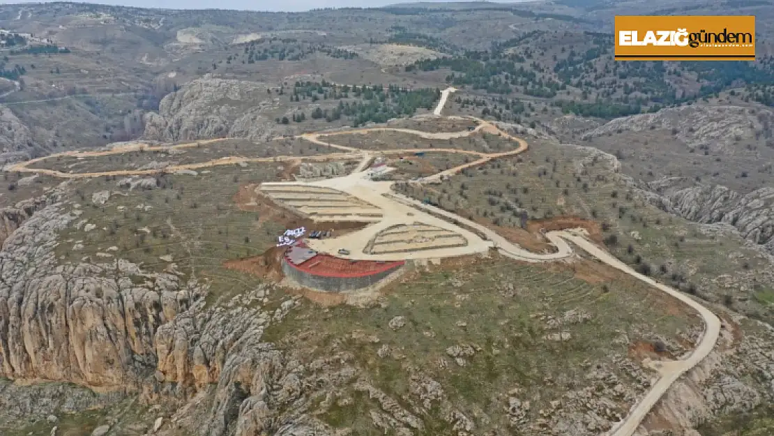 Tarihi Harput-Hüseynik yolunda çalışmaların yüzde 85'i tamamlandı