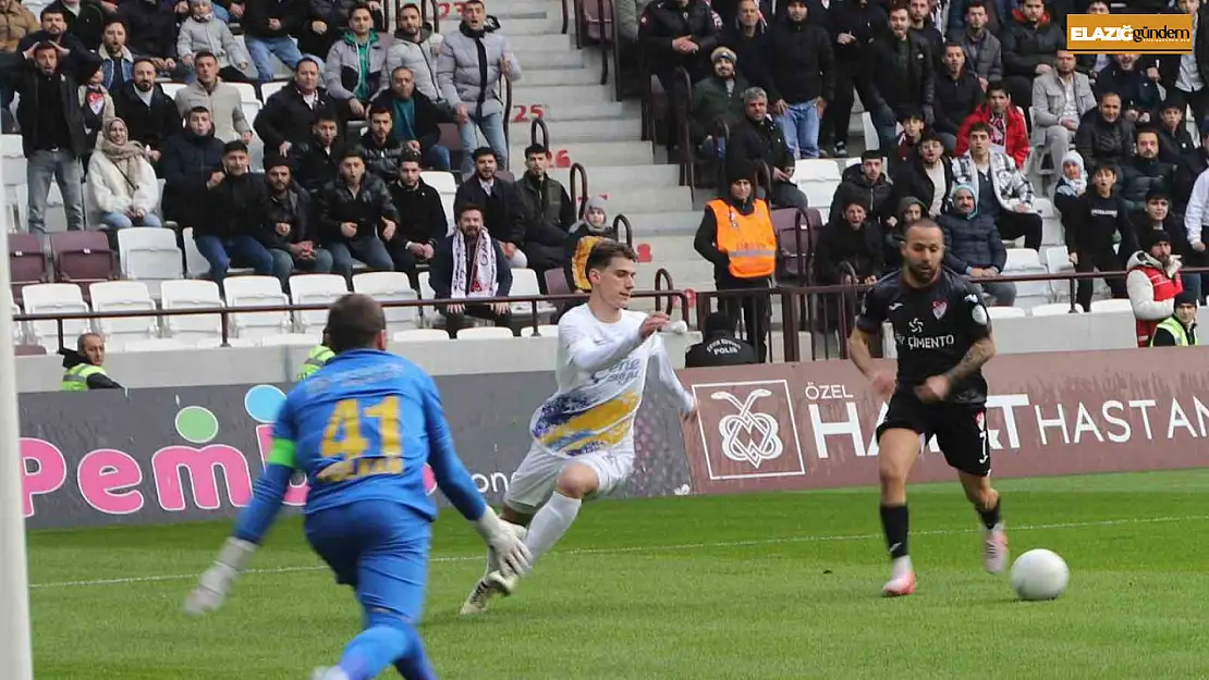 TFF 2. Lig: Elazığspor: 1 - Belediye Derincespor: 0