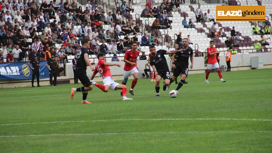 TFF 3. Lig: Elazığspor: 0 - Batman Petrolspor: 0