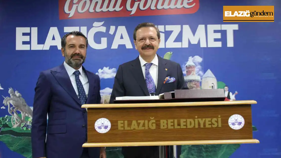 TOBB Başkanı Hisarcıklıoğlu Elazığ'da