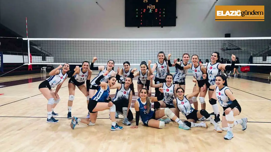 TVF Kadınlar 2. Lig: Elazığ Belediyesi: 3 - Hatay Voleybol: 0