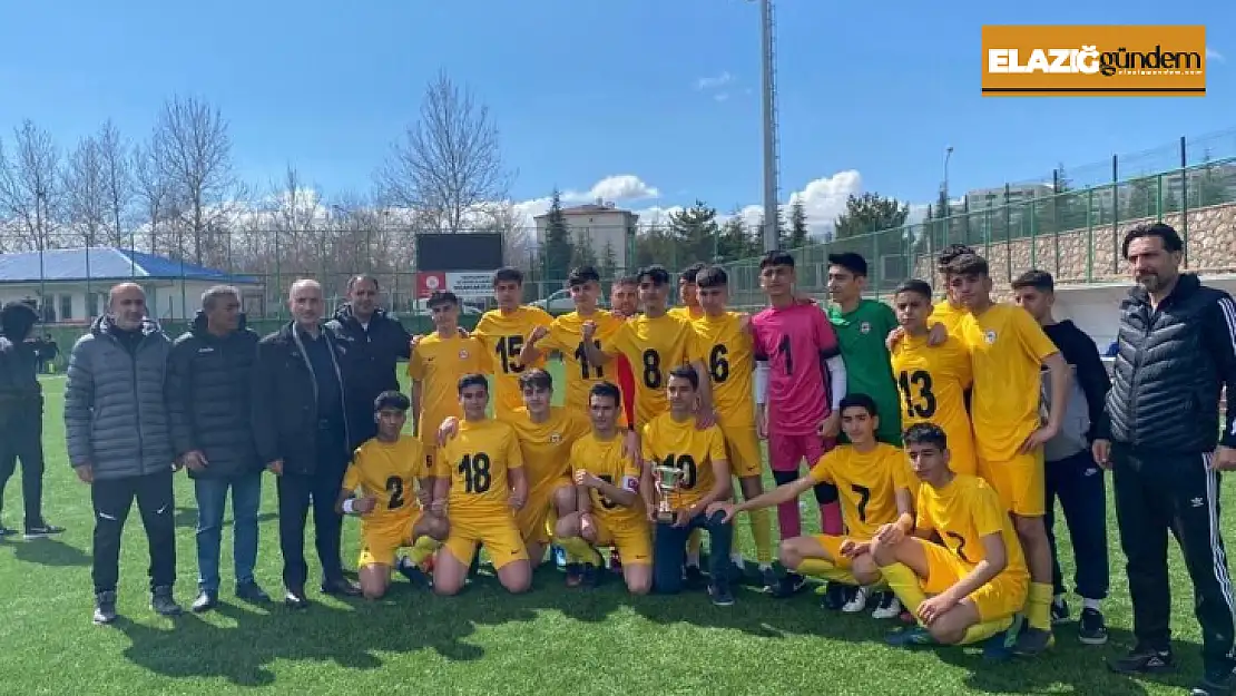 U15'te Elazığ Şampiyonu İl Özel İdarespor