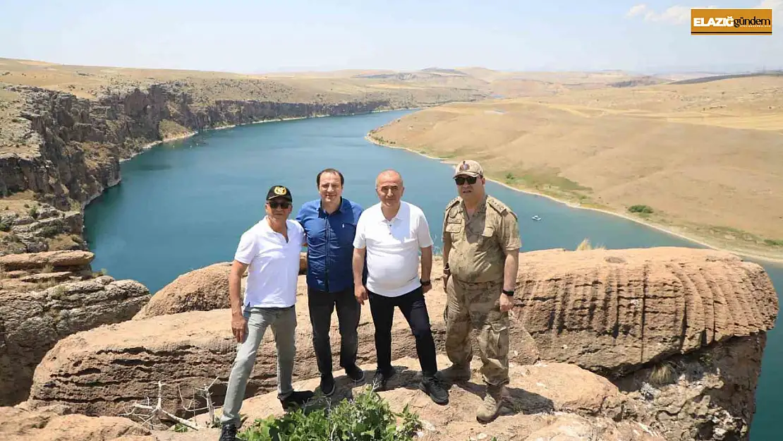Vali Hatipoğlu'ndan Baskil'de doğal güzelliklere ziyaret
