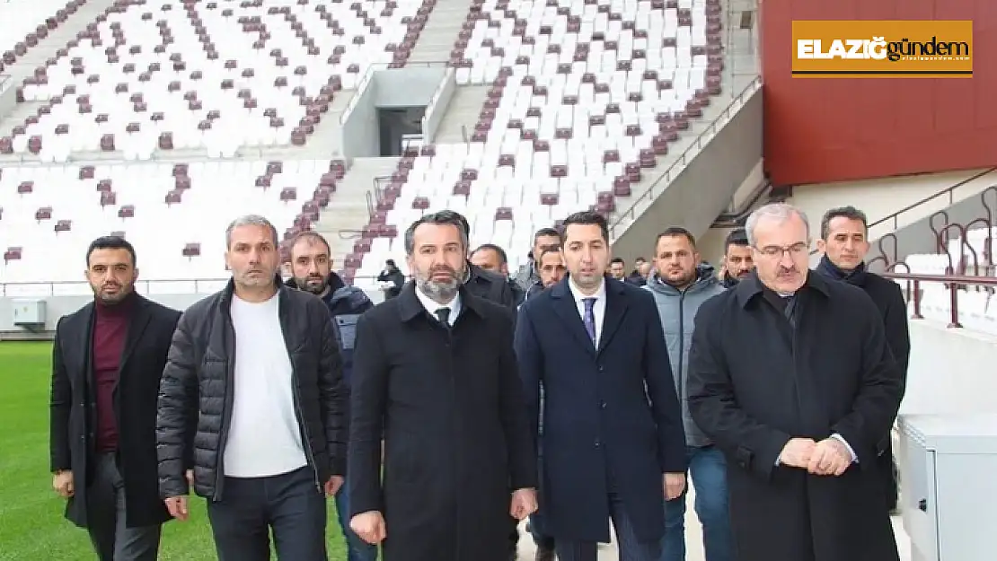 Yeni Elazığ Stadyumunda sona doğru