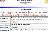 Meteorolojiden Elazığ'a 'kuvvetli yağış' uyarısı