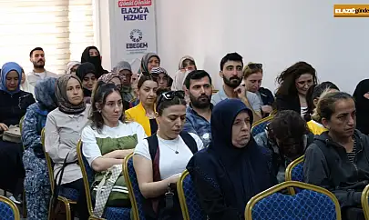 Elazığ Belediyesi 'ailede ruh sağlığı' konulu söyleşi düzenledi
