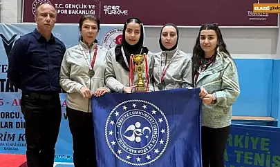 Elazığ masa tenisinde 1. Lige yükseldi