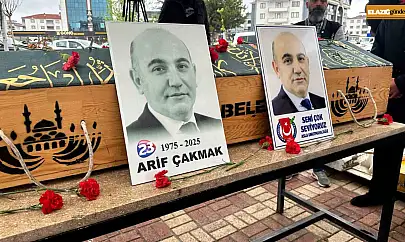 Gazeteci Arif Çakmak son yolculuğuna uğurlandı