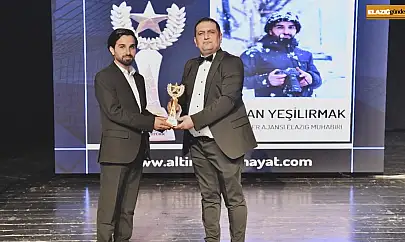İHA'ya 'Yılın En İyi Erkek Haber Muhabiri' ödülü