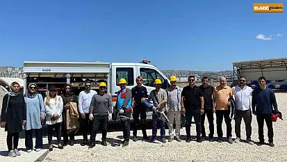 Elazığ'da enkazda arama ve kurtarma eğitimi sürüyor