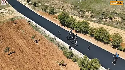 Elazığ'da asfaltlama sezonu açıldı