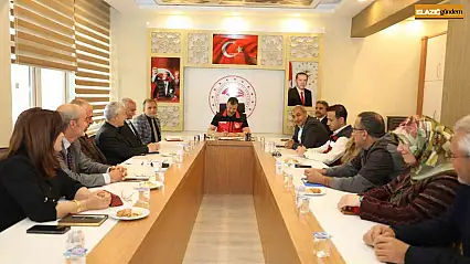 Elazığ'da zirai don değerlendirme toplantısı yapıldı
