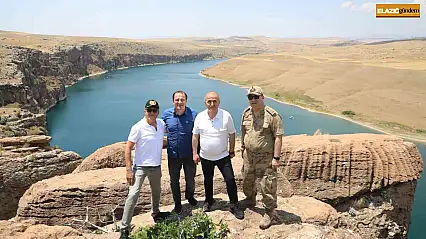 Vali Hatipoğlu'ndan Baskil'de doğal güzelliklere ziyaret