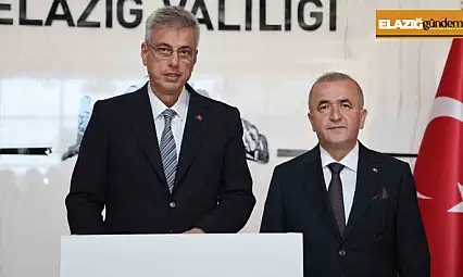 Bakan Memişoğlu Elazığ'da