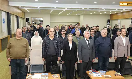 Elazığ'da fırın çalışanlarına hijyen ve mevzuat eğitimi