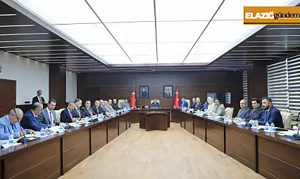 Elazığ'da uyuşturucu ile mücadele koordinasyon toplantısı