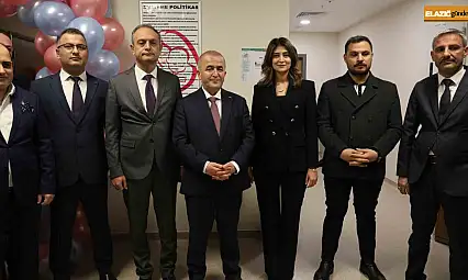 Elazığ Fethi Sekin Şehir Hastanesinde ''Suda Doğum Ünitesi'' açıldı