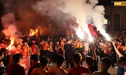 Galatasaray'ın şampiyonluğu Elazığ'da coşkuyla kutlandı