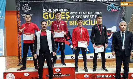 Güreşte Elazığlı sporculardan önemli başarı