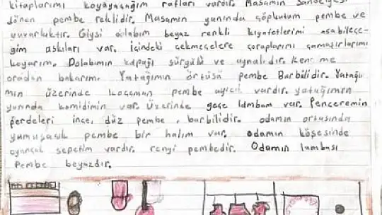 10 yaşındaki Sude Naz'ın çizdiği resim gerçeğe dönüştü