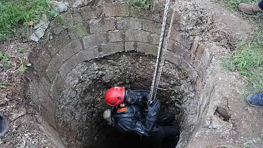 25 metre derinlikte delil aradılar