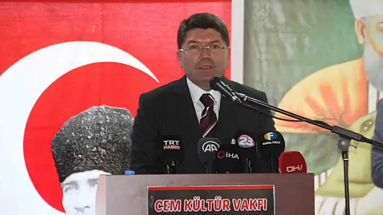 Adalet Bakanı Tunç: 'Temel hak ve özgürlükleri bugüne kadar genişlettik, genişletmeye de devam edeceğiz'