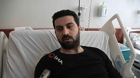 Ailesini çıkardı, kendisi son anda yaralı kurtuldu: 'Oğlum yatağa değse sıçrıyorum'