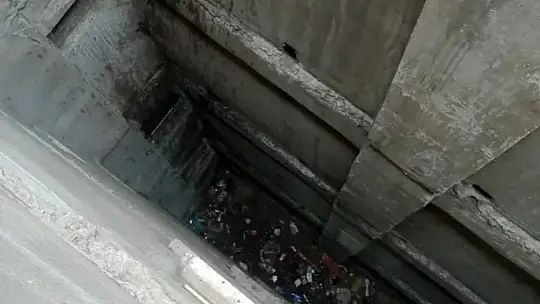 Apartman boşluğuna düşen güvercini itfaiye ekipleri kurtardı