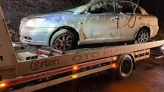Otomobil şarampole uçtu: 1 ölü, 3 yaralı