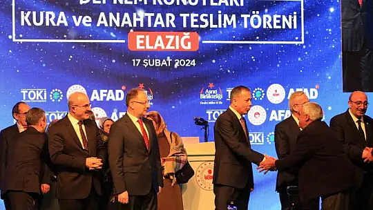 Bakan Yerlikaya: ''Dünyanın en büyük konut seferberliğini gerçekleştiriyoruz''