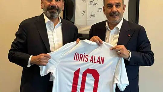Başkan Alan, TFF Başkan Vekili Otyakmaz ile bir araya geldi