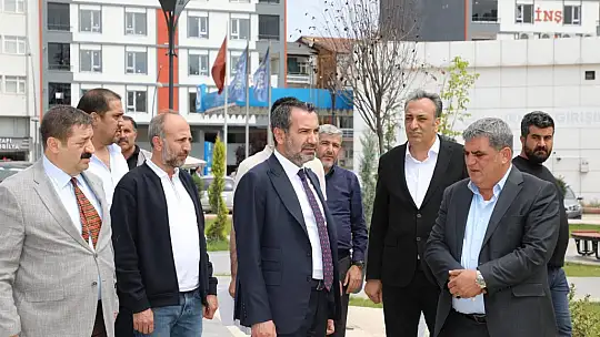 Başkan Şerifoğulları, sahada incelemelerde bulundu