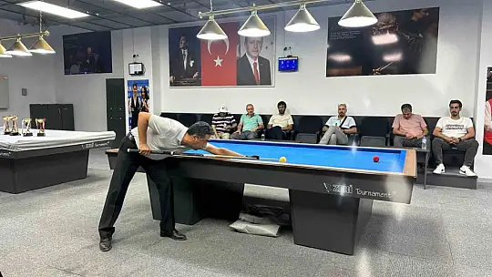 Bilardoda Elazığ şampiyonu belli oldu