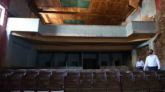 Birçok ilde sinema yokken o ilçede vardı, şimdi turizme kazandırılmayı bekliyor