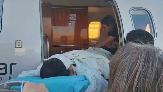 Bulgaristan'da kalp krizi geçiren Elazığlı vatandaş Türkiye'ye getirildi