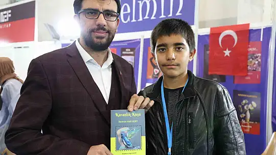 Çadır kentte 13 yaşında kitap yazdı