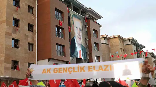 Cumhurbaşkanı Erdoğan, Elazığ'da depremzedelere seslendi