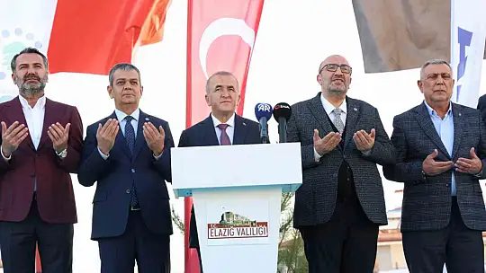 Cumhurbaşkanı Erdoğan'ın katılımıyla Elazığ'da 569 deprem konutunun kurası çekildi