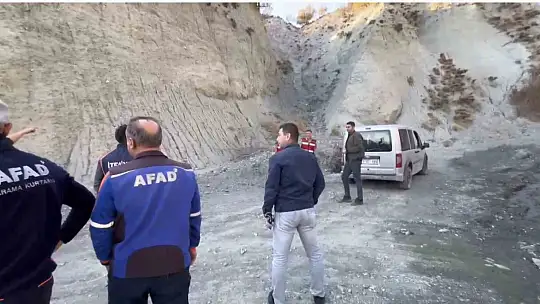 Dağda mahsur kalan avcı dron ile tespit edilerek kurtarıldı