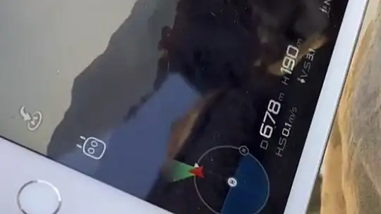 Dağda mahsur kalan avcı dron ile tespit edilerek kurtarıldı