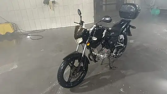 Denemek için bindiği motosikleti çaldı